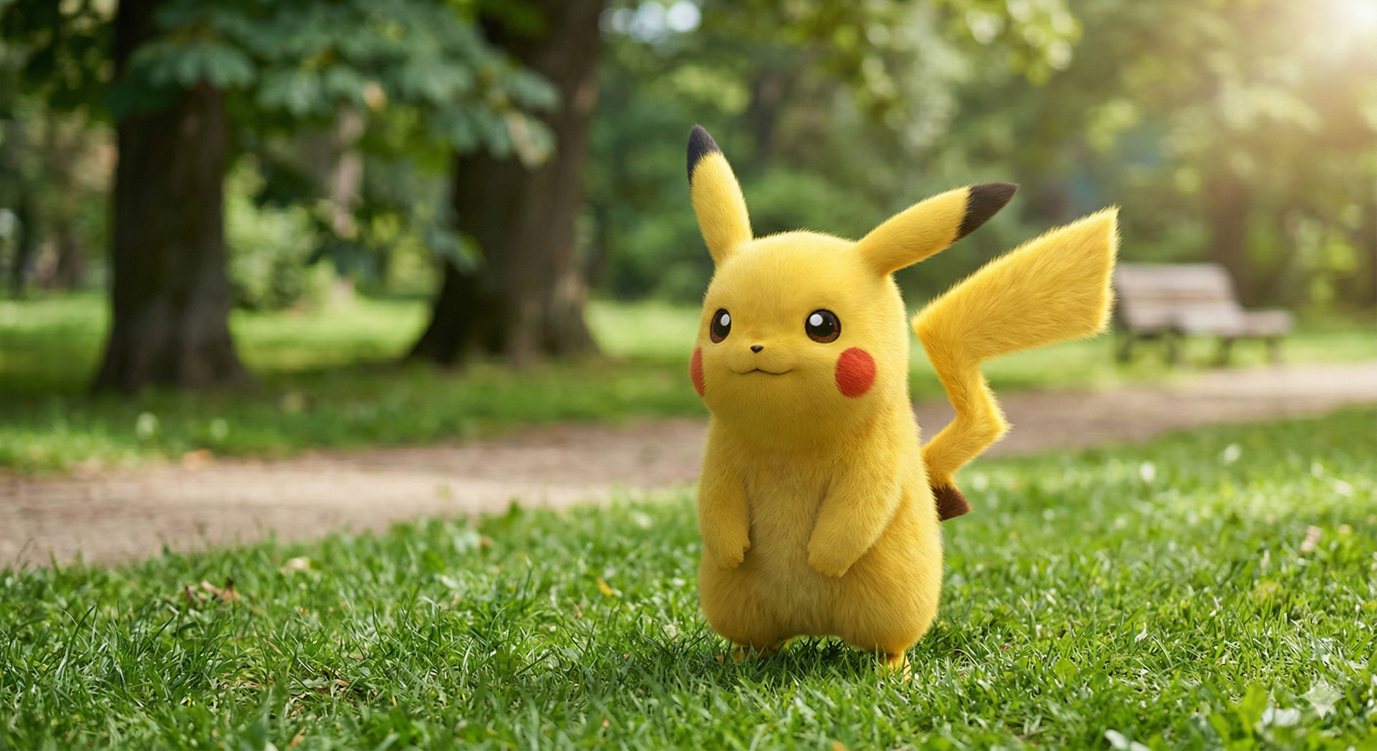 Pikachu standing